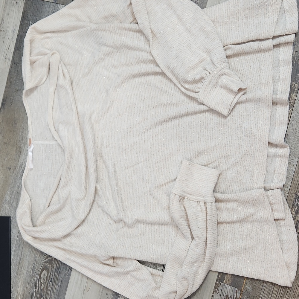 Free People Palmer Shimmer Cowl Neck Top - Picture 4 of 8